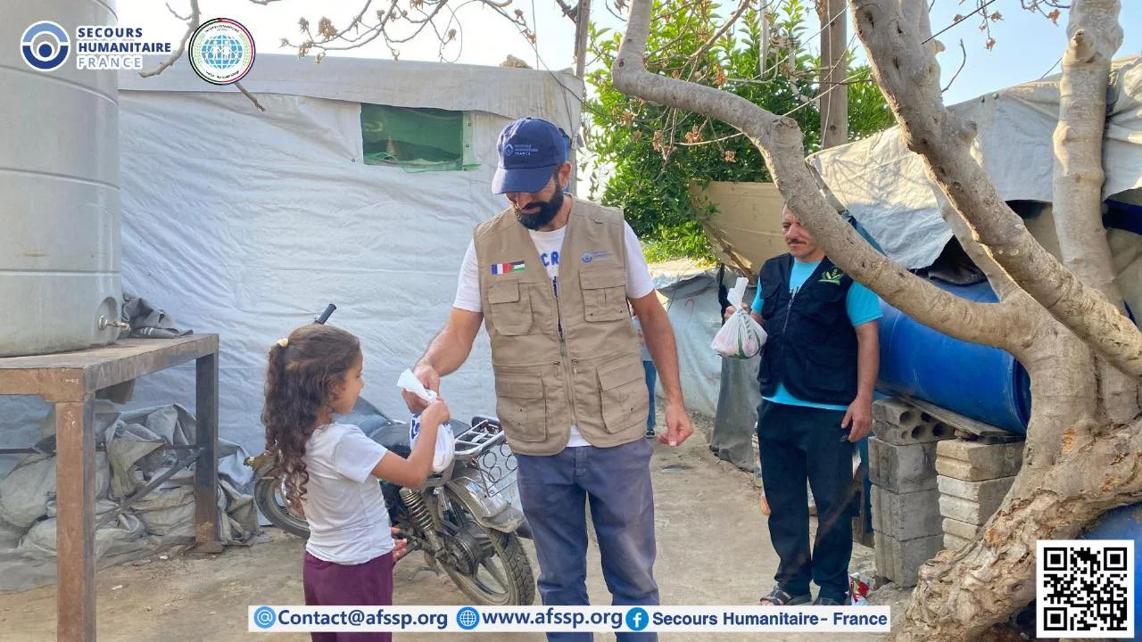 Distribution de Qurbani aux populations démunies de Gaza