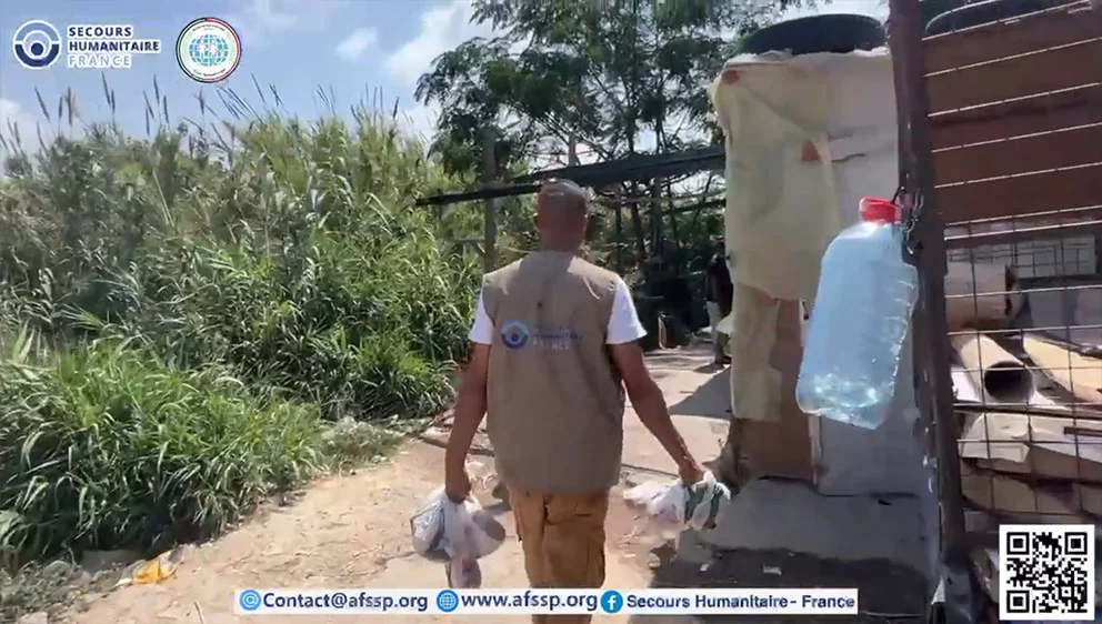 Distribution de Qurbani aux populations démunies de Gaza