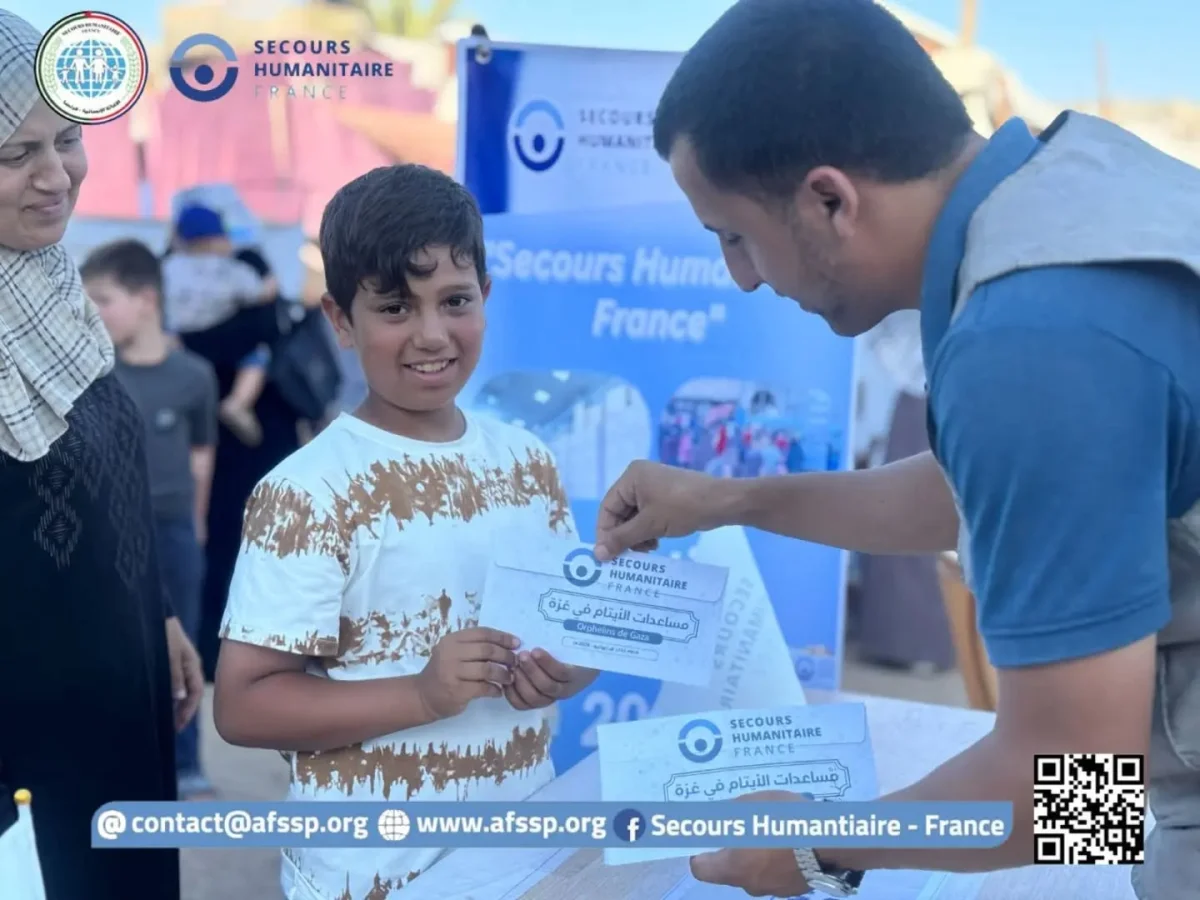 Aide humanitaire pour la palestine : Zakat Al Maal