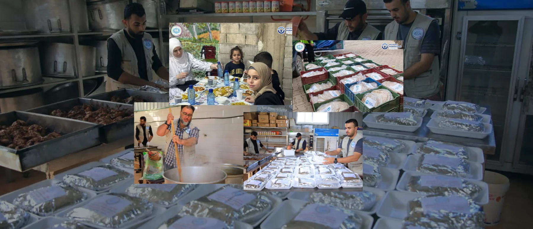 Photo d'arrière plan de la diapositiveBanque alimentaire